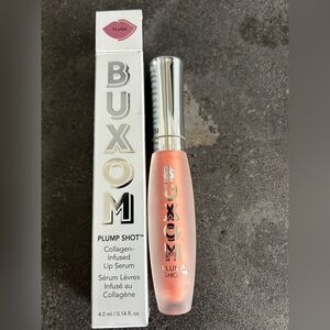 Brand new, never opened. Buxom lip plump lip gloss. Shade Flush